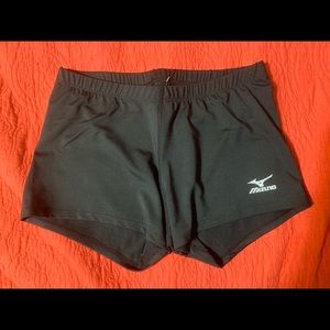 Women’s black spandex